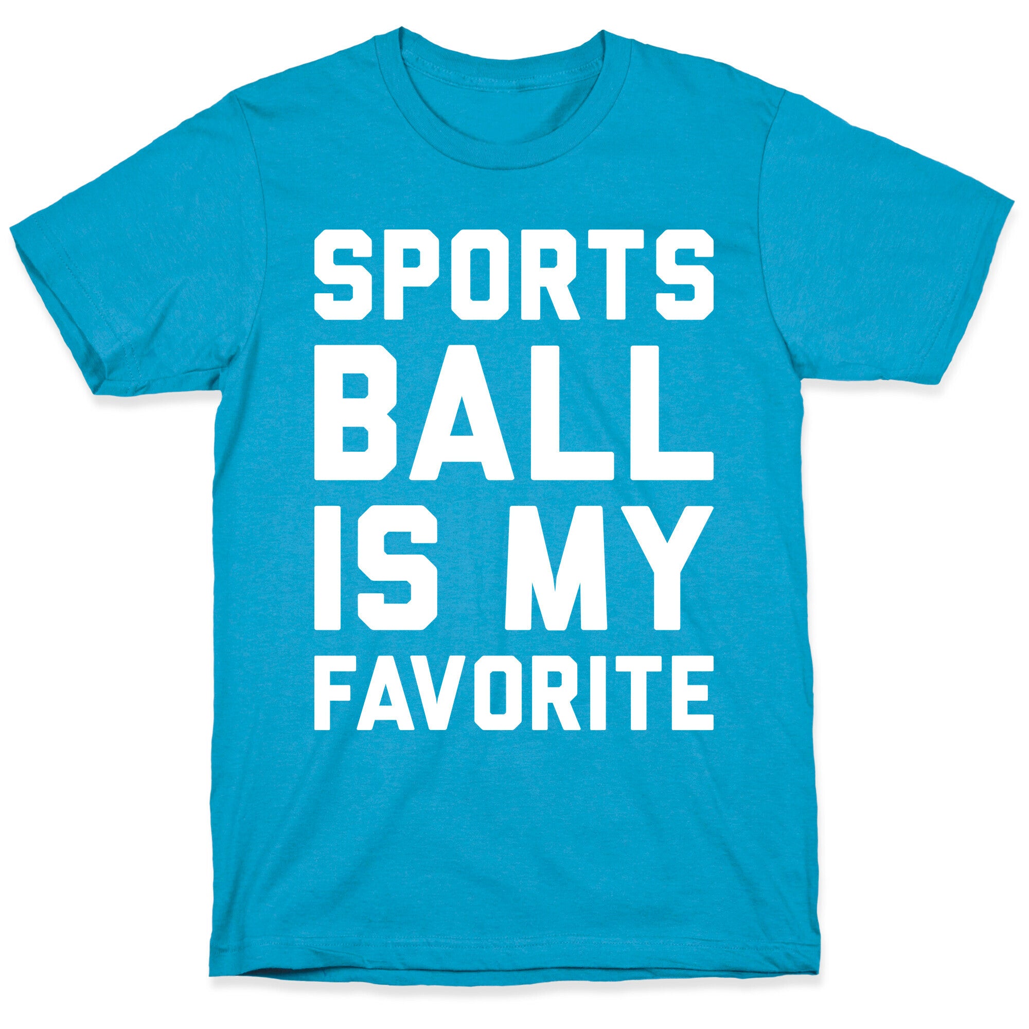 Sports Ball Is My Favorite Unisex Triblend Tee
